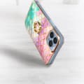 Miniatyrbild 4 av 4: Skyddshölje - AVIZAR - iPhone 13 Pro - Bi-material - Skalmotif - Strassring
