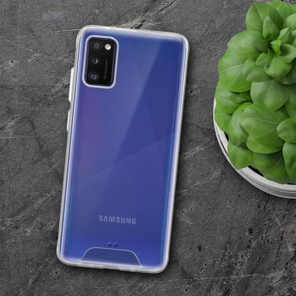 Coque - AVIZAR - Samsung Galaxy A41 - Stötbeständig - Transparent - Glas