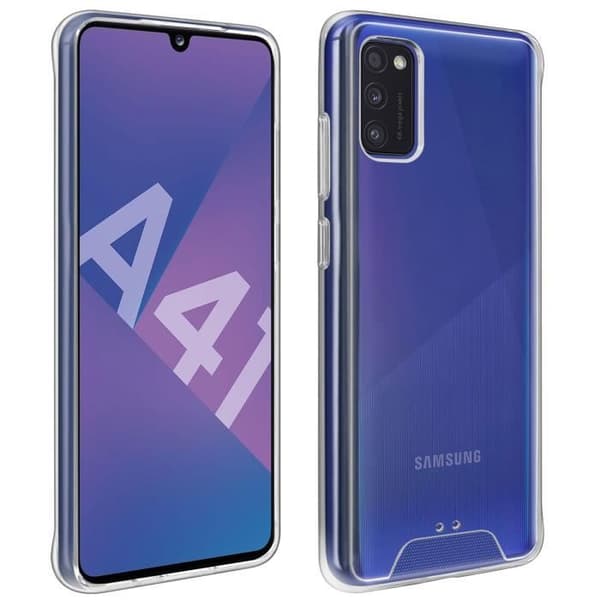 Coque - AVIZAR - Samsung Galaxy A41 - Stötbeständig - Transparent - Glas