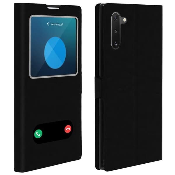 Skal - AVIZAR - Galaxy Note 10 - Dubbelt fönsterskydd - Soft Shell - Stödfunktion