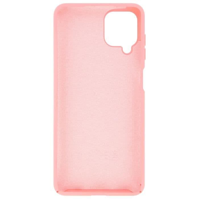 Samsung Galaxy A12 Soft Silikonfodral Soft Touch Finish Rosa