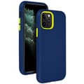 Miniatyrbild 2 av 4: Fodral Apple iPhone 11 Pro Max Bi-material Stötsäker upphöjda kanter midnattsblå Blå