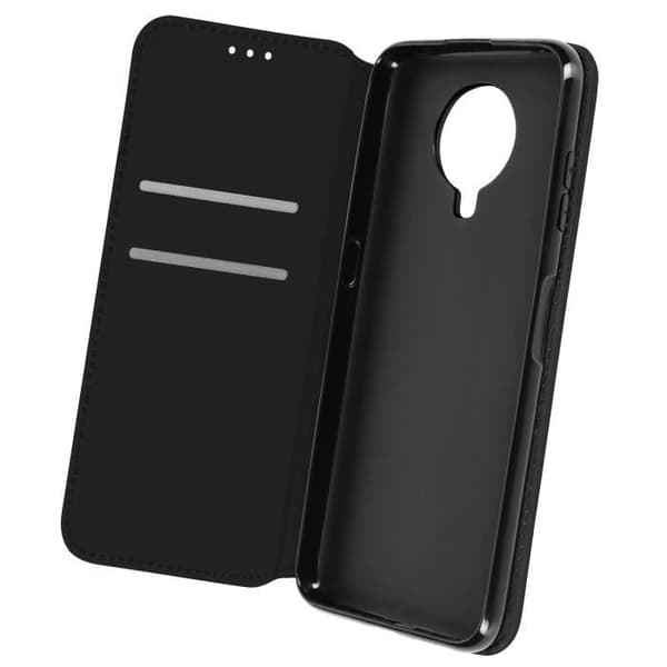 Plånboksetui - Nokia - G10/G20 - Svart - Magnetflik - Videostöd