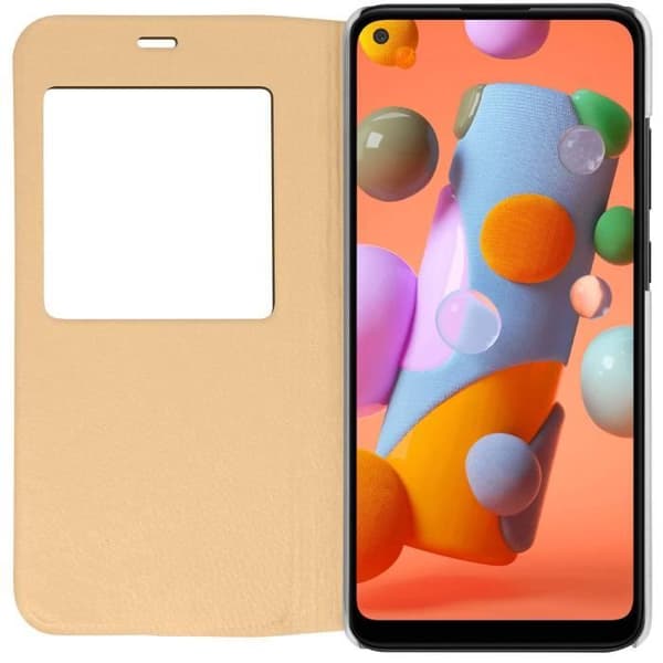 Smartphonefodral - AVIZAR - Samsung A11 / M11 - Heltäckande skydd - Hårda skal - Visningsfönster