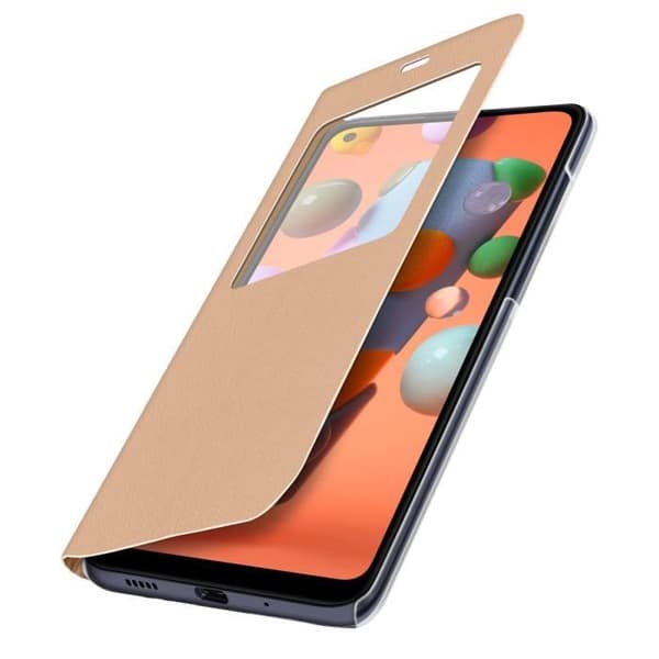Smartphonefodral - AVIZAR - Samsung A11 / M11 - Heltäckande skydd - Hårda skal - Visningsfönster