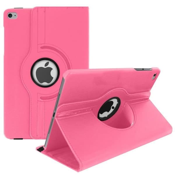 iPad Mini 4/5-fodral - AVIZAR - 360° roterande - syntetisk - rosa - unisex