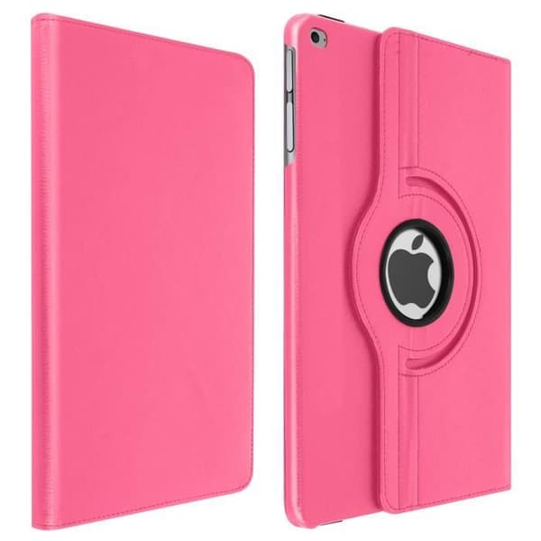 iPad Mini 4/5-fodral - AVIZAR - 360° roterande - syntetisk - rosa - unisex