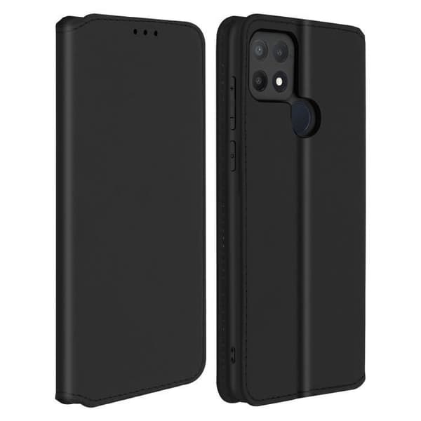 Folio Plånboksfodral - AVIZAR - Oppo A15 - Ekologiskt läder - Stödfunktion - Heltäckande skydd