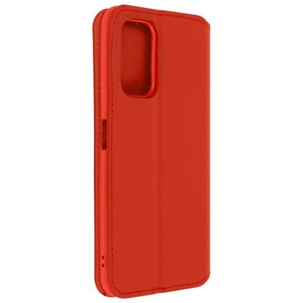 Housse AVIZAR för Oppo A54 5G och A74 5G - Röd - Videostöd funktion - Hel skydd