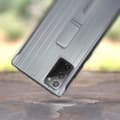 Miniatyrbild 4 av 4: Fodral - Samsung - Galaxy Note 20 - Silver Grey - Inbyggd ställning - Kromad design
