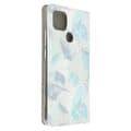 Miniatyrbild 2 av 4: Étui Oppo A15 - Oppo - A15 - Mönster Blå Blommor - Mjuk Fodral - Magnetstängning
