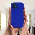 Miniatyrbild 4 av 4: Coque - Apple - iPhone 12 / 12 Pro - Hård Bakre Skydd - Mjuk Framsidan - Blå