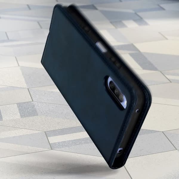 Sony Xperia 10 III Etui - AVIZAR - Videostöd - Magnetstängning - Mörkblå