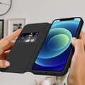 Miniatyrbild 3 av 4: Housse Folio - AVIZAR - iPhone 12/12 Pro - Videostöd - Svart - Hård