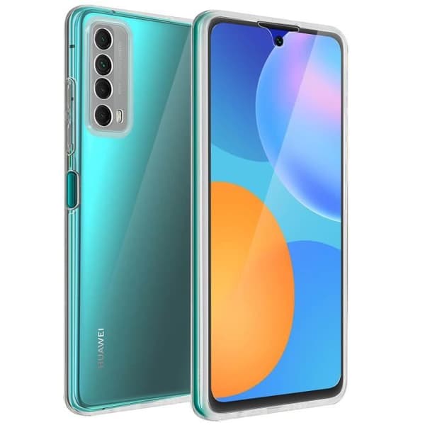 Coque - Huawei - P smart 2021 - Hård bakskydd - Mjuk framsida - Transparent