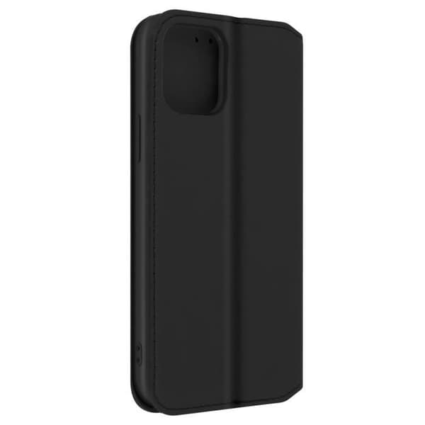 Foliofodral - AVIZAR - iPhone 12 Mini - Svart - Videostöd - Fack för kort