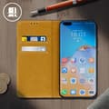 Miniatyrbild 4 av 4: Etui - AVIZAR - Huawei P40 - Äkta Läder - Videostöd - Inbyggd kortficka