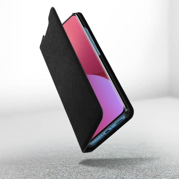 Xiaomi 12 Pro Case-korthållare med stativfunktion Bigben Black