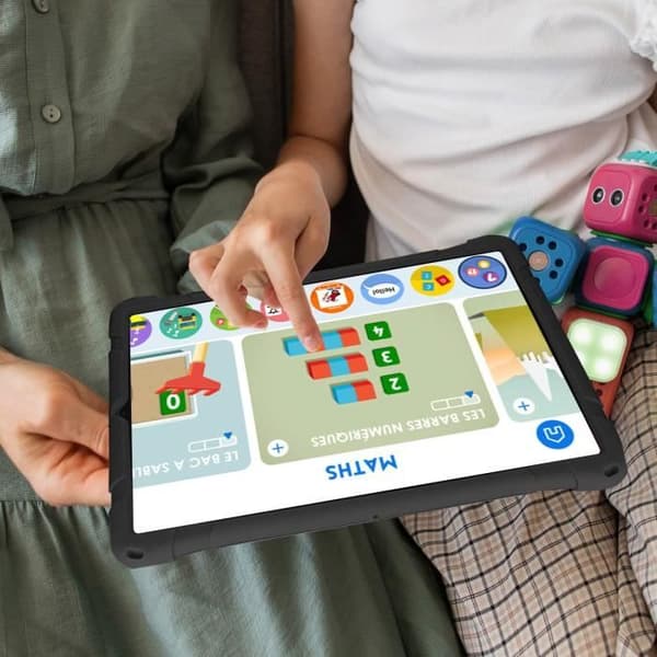 Fodral - AVIZAR - iPad Pro 12.9 2020 - Stötsäker - Silikon och polykarbonat - Integrerat stativ