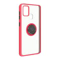 Miniatyrbild 2 av 4: Coque - Samsung - Galaxy A21s - Bi-material - Metallring - Videostöd Röda