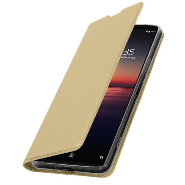 Hus - AVIZAR - Sony Xperia 1 II - Ekoskinn - Videostöd - Fick för kort - Gul