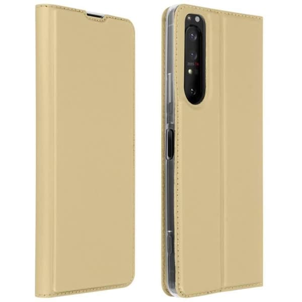 Hus - AVIZAR - Sony Xperia 1 II - Ekoskinn - Videostöd - Fick för kort - Gul