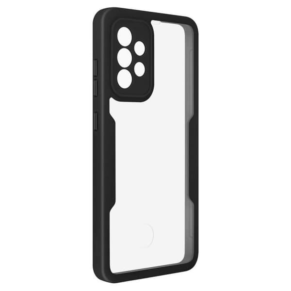 Hård skal - AVIZAR - Samsung A52, A52 5G, A52s - Bak i plexiglas - Framsidan i polymer - Svart