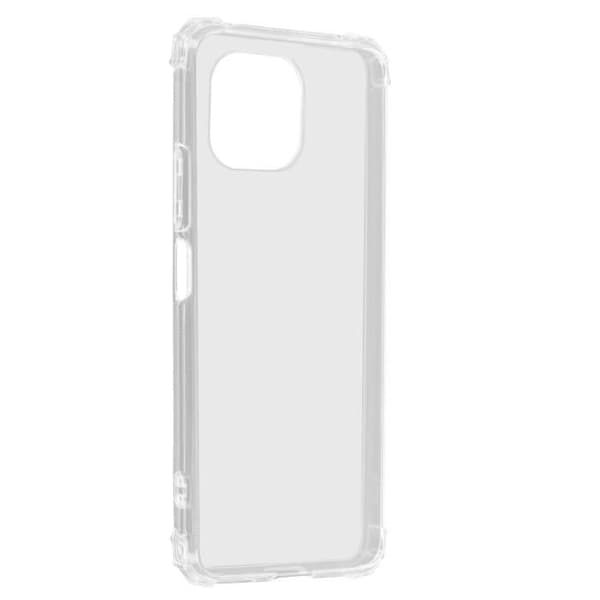 Coque - Xiaomi - Mi 11 Lite / Mi 11 Lite 5G - Flexibel - Transparent Vit - Stötdämpande Skydd
