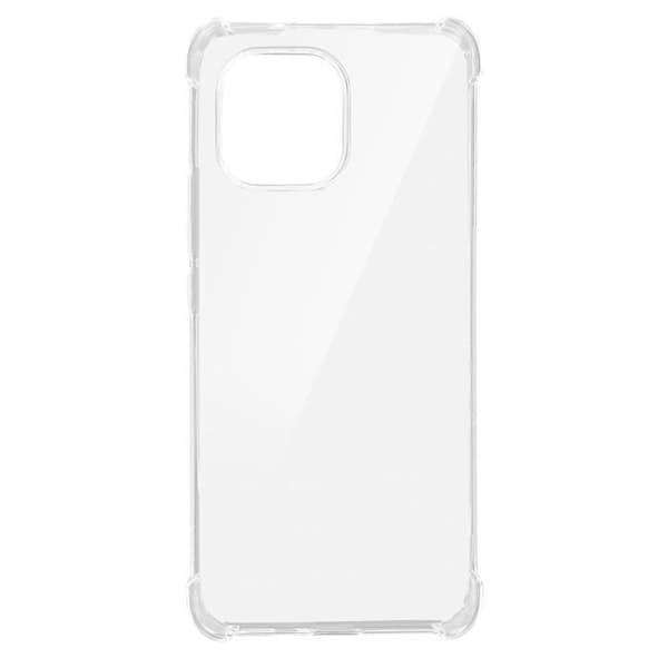 Coque - Xiaomi - Mi 11 Lite / Mi 11 Lite 5G - Flexibel - Transparent Vit - Stötdämpande Skydd