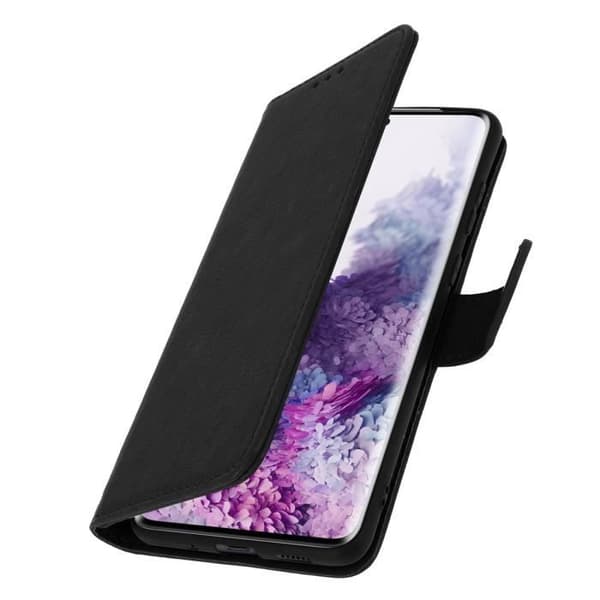 Etui - AVIZAR - Samsung Galaxy S20 - Helt fodral - Korthållare - Videostöd funktion - Svart