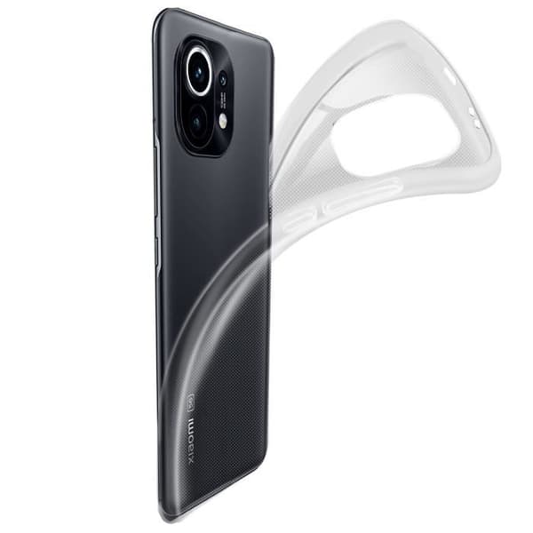 Coque - Xiaomi - Mi 11 5G - Skydd Smidigt - Silikon Gel - Ultra-Tunn Vit