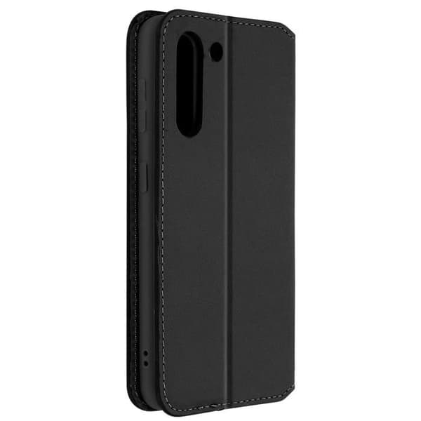 Hus - Samsung - Galaxy S21 Plus - Folio-fodral - Ekologiskt läder - Svart