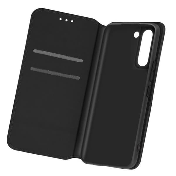 Hus - Samsung - Galaxy S21 Plus - Folio-fodral - Ekologiskt läder - Svart