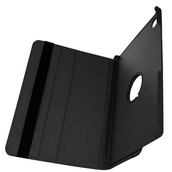 Hus - AVIZAR - Galaxy Tab A8 10.5 2021 - 360° Rotationsfodral - Ekologisk läder - Svart