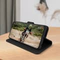 Miniatyrbild 4 av 4: Étui för Samsung Galaxy A42 5G Heltäckande Kortfickefunktion Stöd svart - AVIZAR - Flexibel - Magnetisk