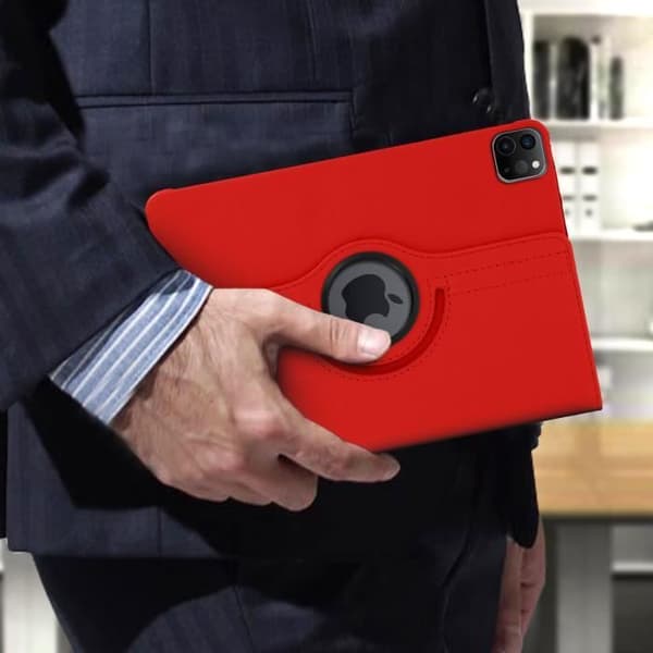 Fodral - Apple - iPad Pro 11 2020 - Helfodral - 360° Rotationsstöd - Röd