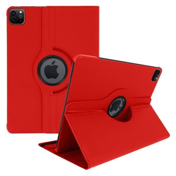 Fodral - Apple - iPad Pro 11 2020 - Helfodral - 360° Rotationsstöd - Röd