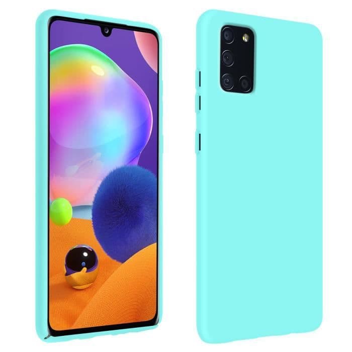 Samsung Galaxy A31 Soft Gel Silikonfodral Soft TouchTurkos finish