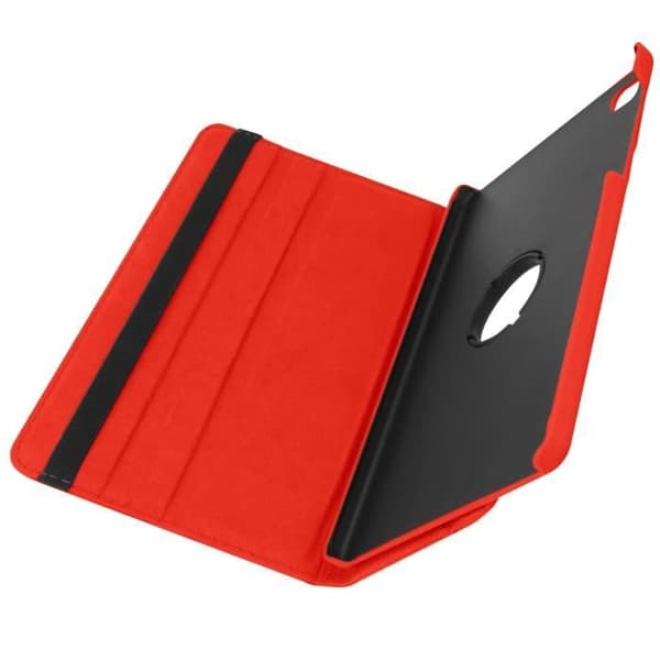 Surfplatta - AVIZAR - Samsung Tab A7 Lite - 360° roterbar - Röd - Fullständigt skydd
