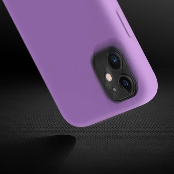 Skyddsfodral - AVIZAR - iPhone 11 - Halvstyvt silikon - Soft Touch finish - Lila