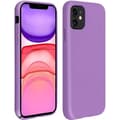 Miniatyrbild 1 av 4: Skyddsfodral - AVIZAR - iPhone 11 - Halvstyvt silikon - Soft Touch finish - Lila