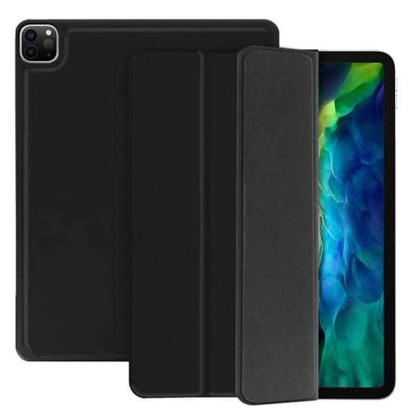 Ärende - AVIZAR - iPad Pro 11 2020 - Ekologisk läder - Videostöd - Tunn design - Svart