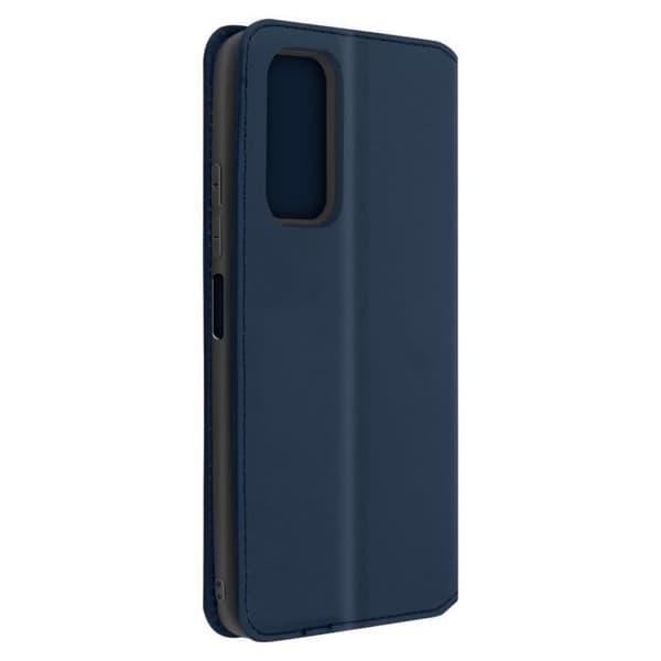 Hölster - Xiaomi - Poco F3 / Mi 11i - Folioväska - Mörkblå - Stöd funktion - Magnetisk