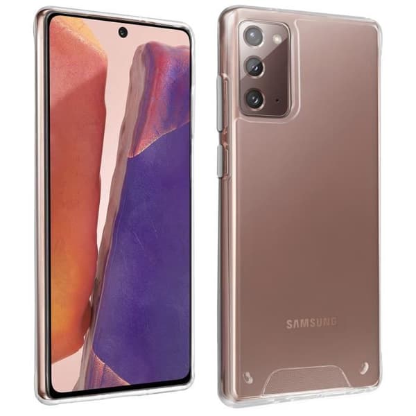 Skydd - Samsung - Galaxy Note 20 - Stöttålig - Transparent - Mjuk