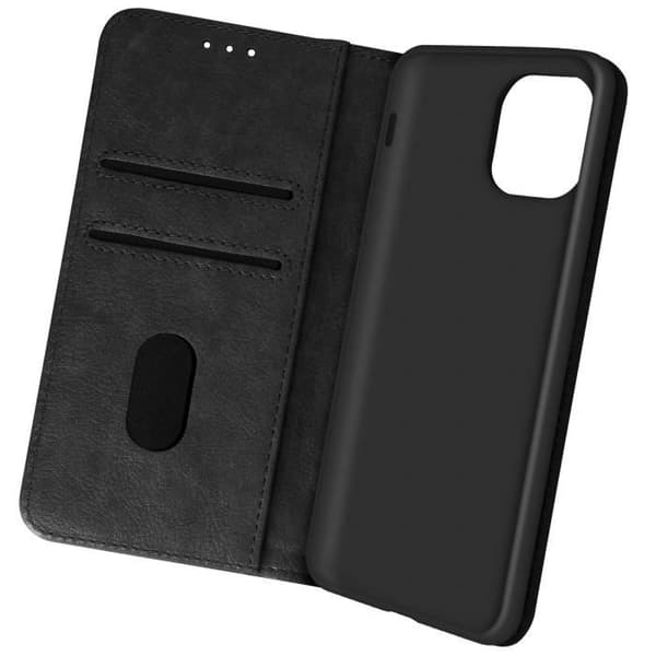 Hölster - Apple - iPhone 13 Pro Max - Fodral Folio - Videostöd - Kortfack - Svart