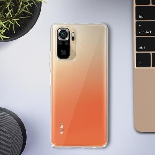 Coque - Xiaomi - Redmi Note 10 / Note 10s - Flexibel - Ultra-tunn - Transparent Vit