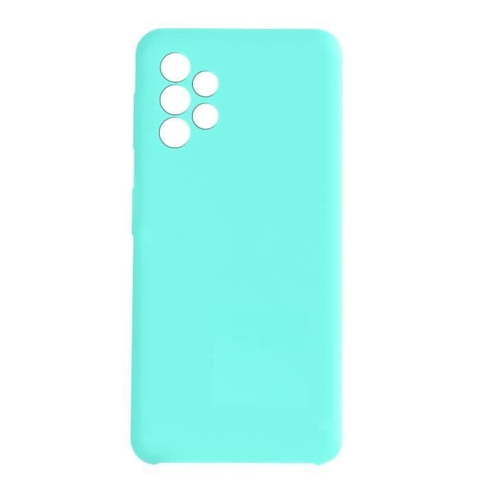 Samsung A72 Silikonfodral Halvstyv Soft-touch Collection Venus Turkosblå