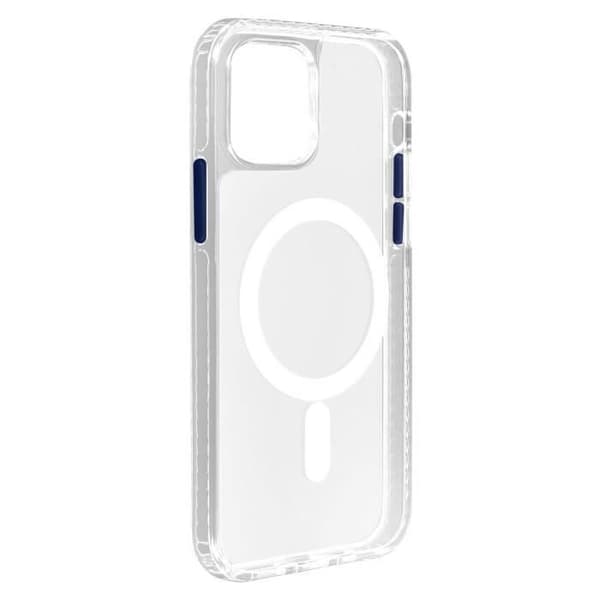 iPhone 12 / 12 Pro Magsafe Stötsäkert Magnetic Circle Fodral - blå