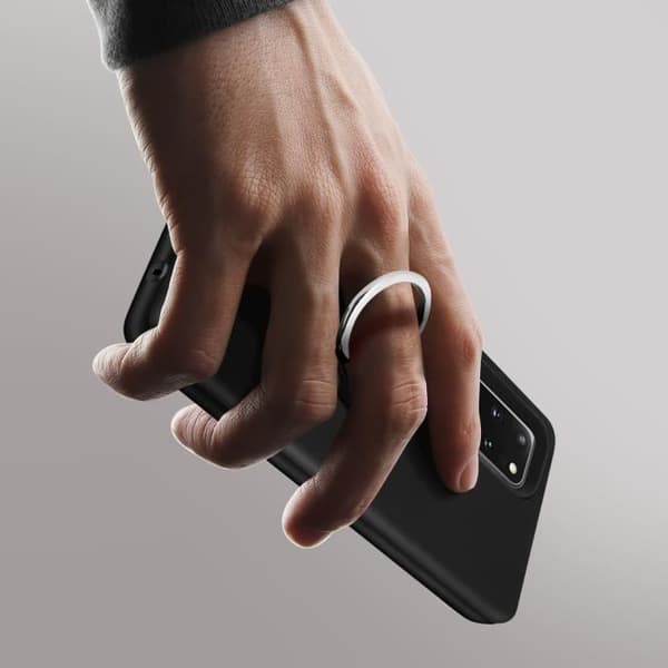 Coque Antichoc - AVIZAR - Galaxy S20 Plus - Stöd för Video - Höjda Kanter - Svart