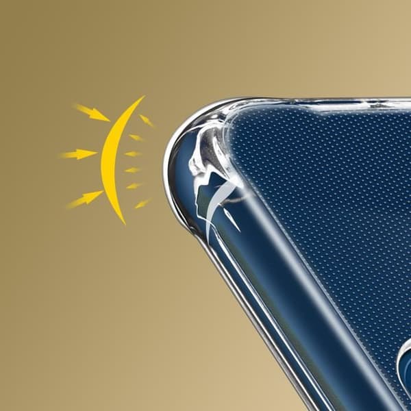 Coque - Apple - iPhone 12 Mini - Flexibel - Stöttålig - Transparent Vit